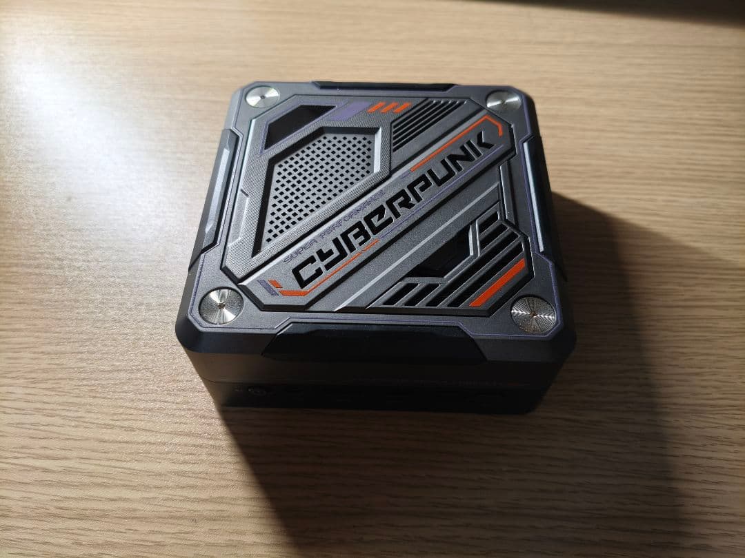 a*i様 ミニPC Ryzen7 5825u (ファン搭載) 銀軸キーボード付