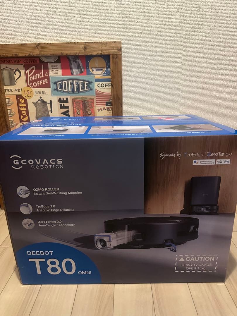 【最終値下げ】COVACS DEEBOT T80 OMNI 本体　ブラック