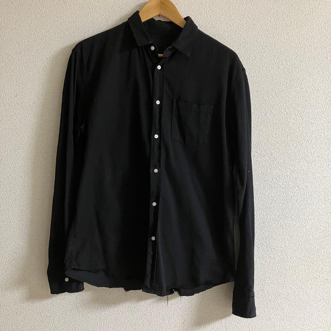 Frank&Eileen LUKE ルーク 長袖シャツ ブラック