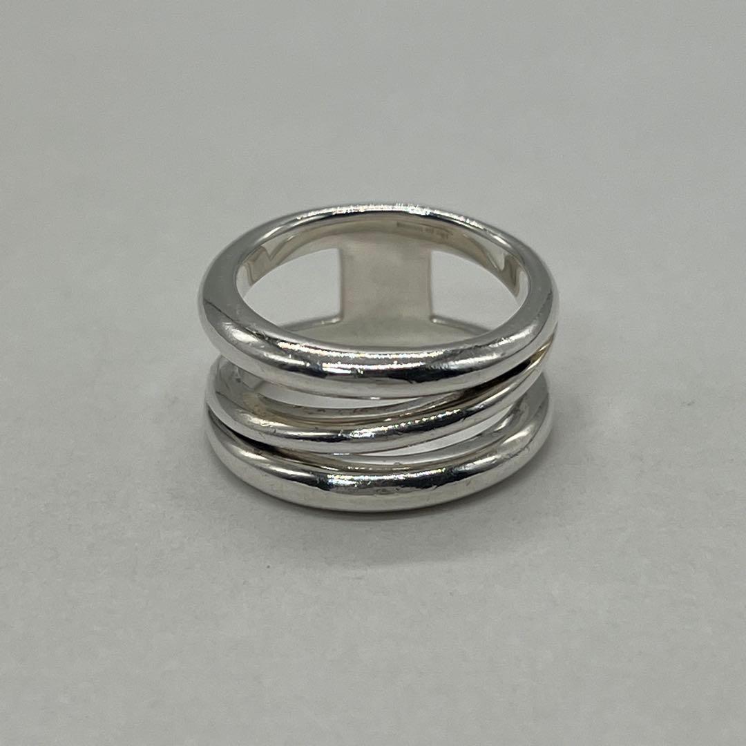 ティファニー TIFFANY ダイアゴナルリング 15号 SV925