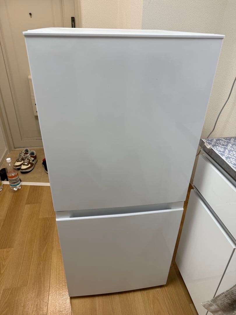 ホワイト冷蔵庫 上下二段式