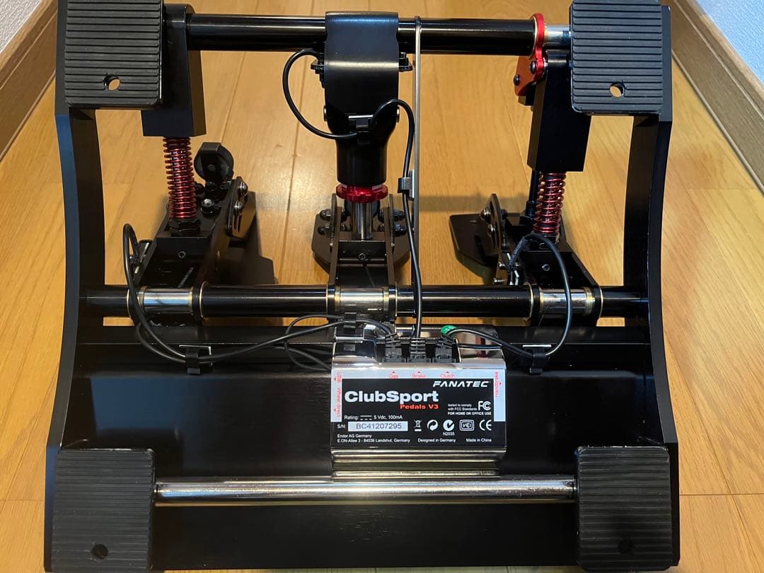 PC用ゲームコントローラー・コンバーター Fanatec clubsport V3 pedal