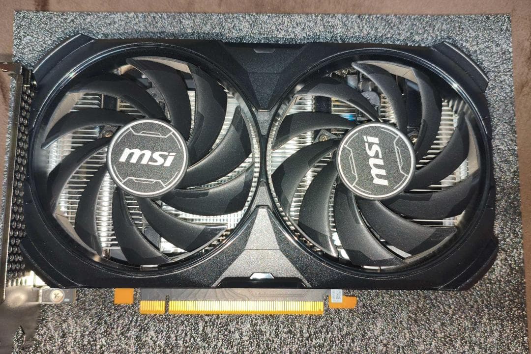 グラフィックボード・グラボ・ビデオカード MSI GeForce RTX 4060 VENTUS 2X BLACK
