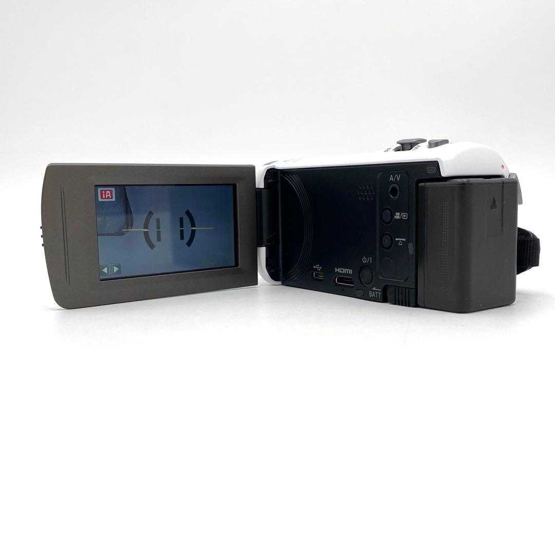Panasonic HC-V480MS ハイビジョン ビデオカメラ ホワイト