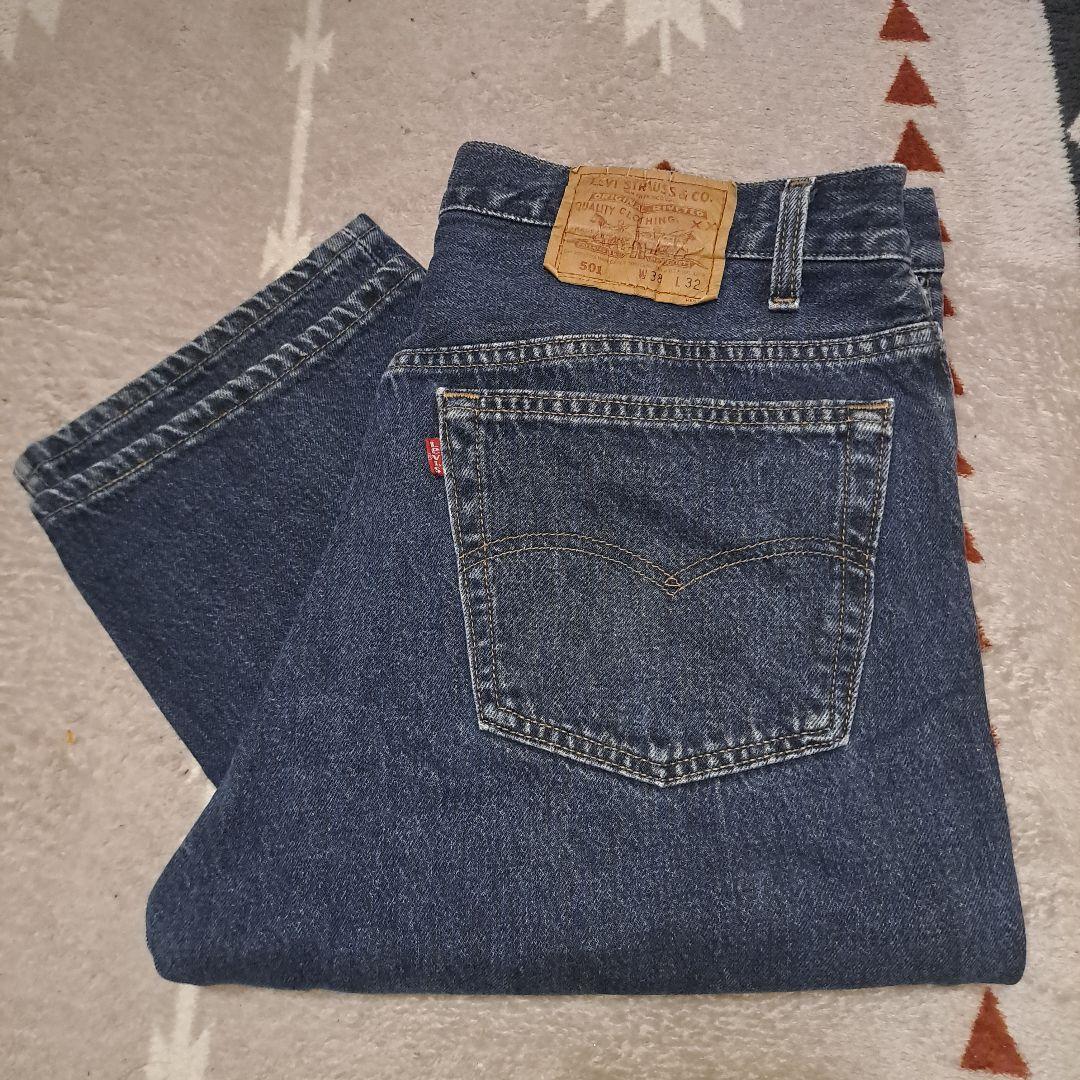 USA製 90s Levi's リーバイス501 レアカラーデニム W38