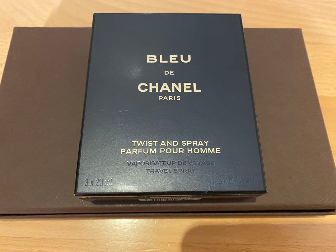 ムック　BLEU DE CHANEL パルファム 3本セット