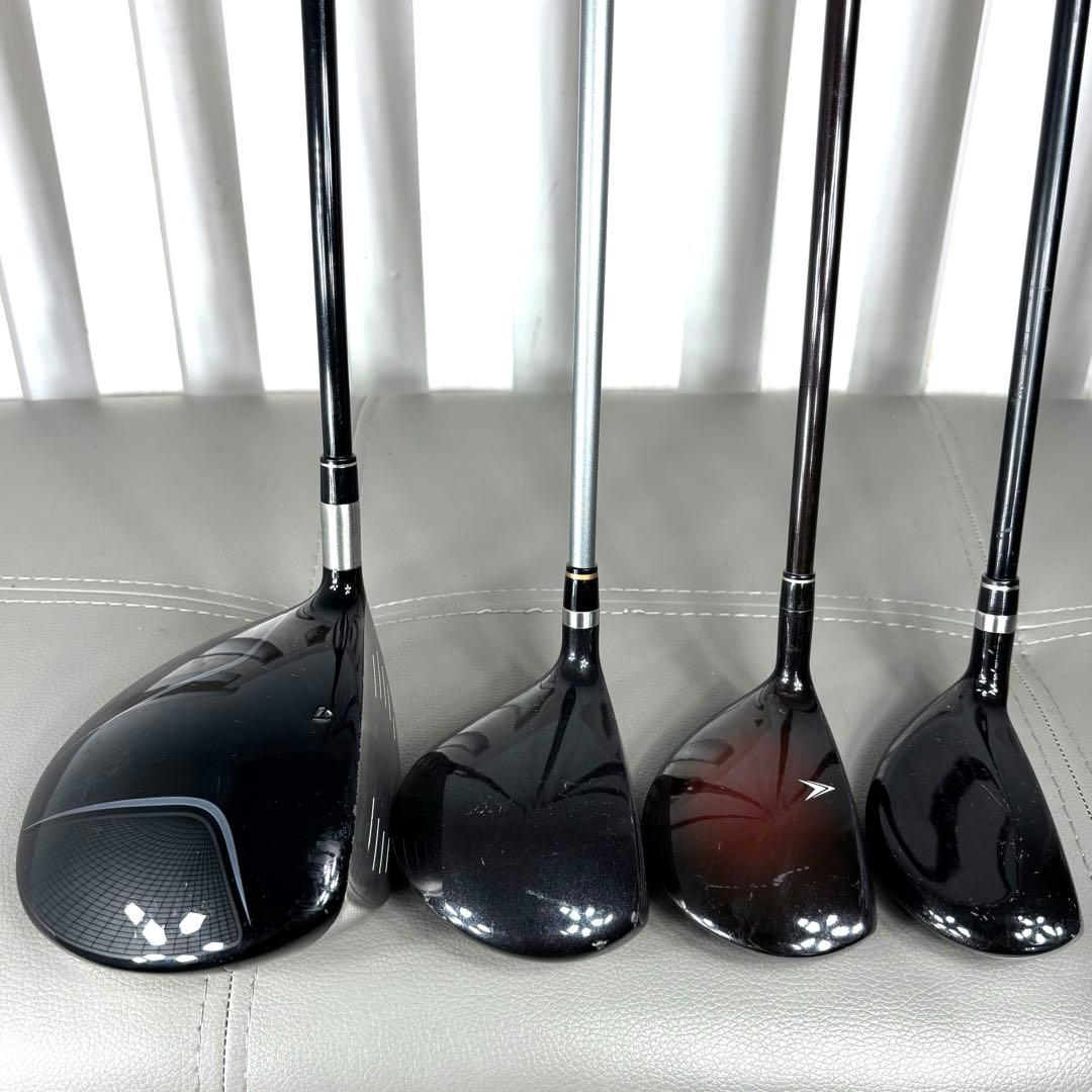 本格派 メンズゴルフクラブ 15本 フルセット テーラーメイド ゴルフセット