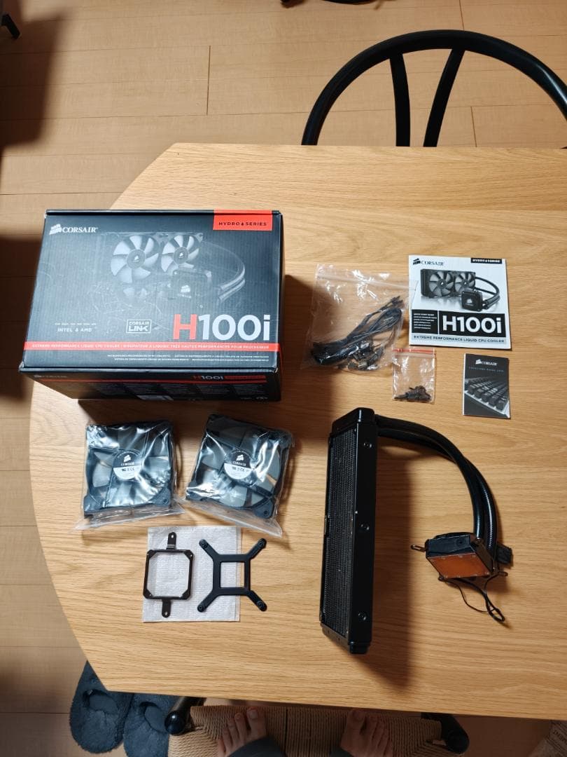 PC用ファン・クーラー Corsair H100i