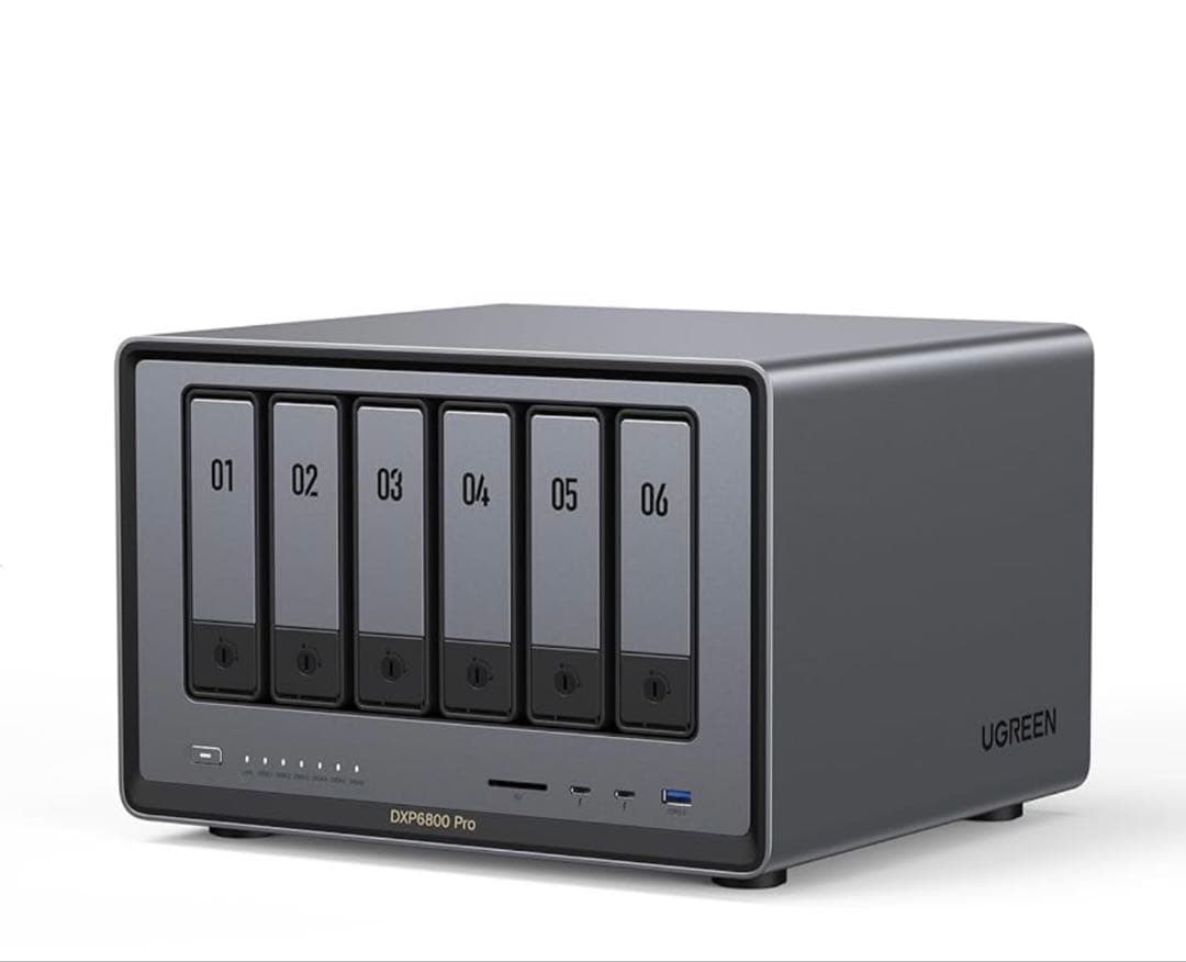 【NAS】UGREEN DXP6800 Pro NAS 160