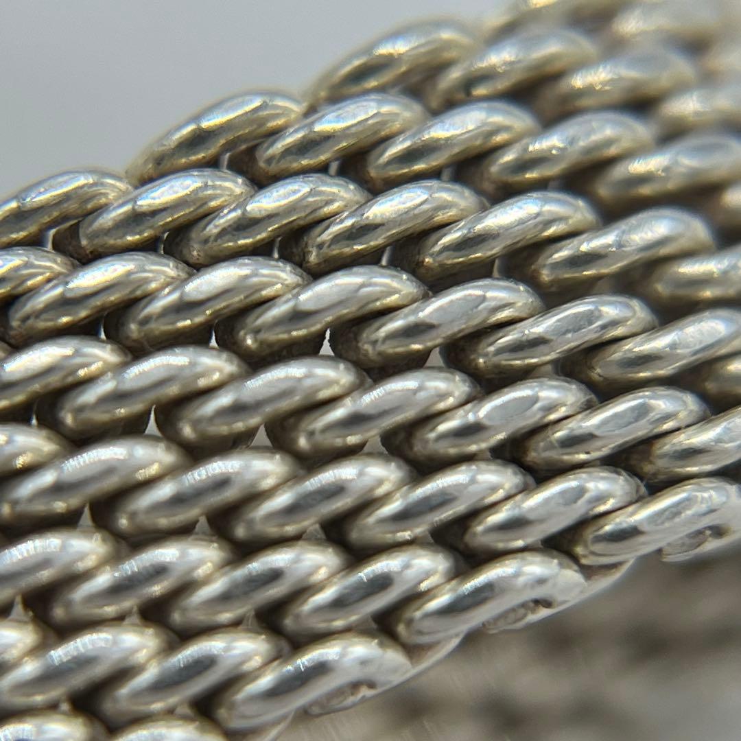 ティファニー TIFFANY サマセットリング 17号 メッシュ SV925