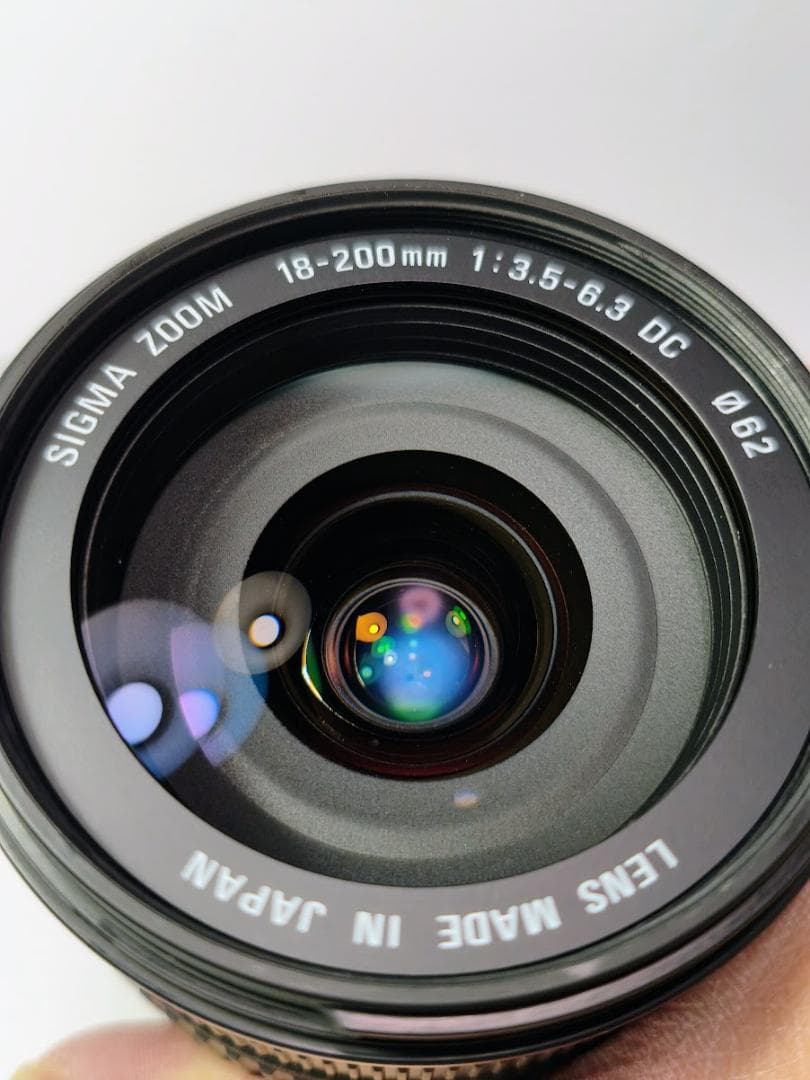 【極上品】シグマ　SIGMA 18–200mm F3.5–6.3 DC