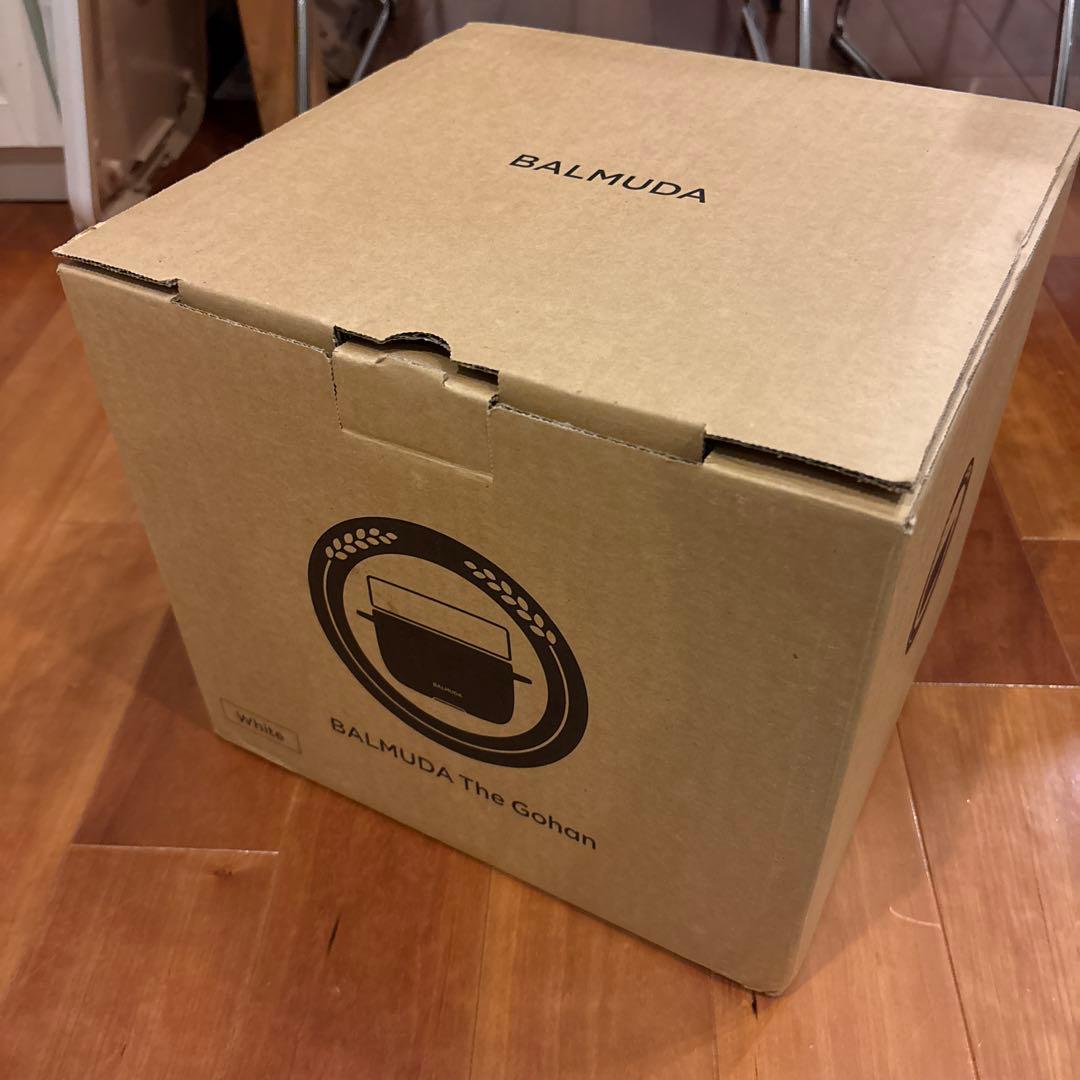 BALMUDA バルミューダ 炊飯器 The Gohan K03A-WH 未使用