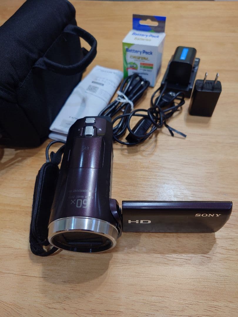 SONY HDR-CX675 ビデオカメラ 30倍光学ズーム おまけあり