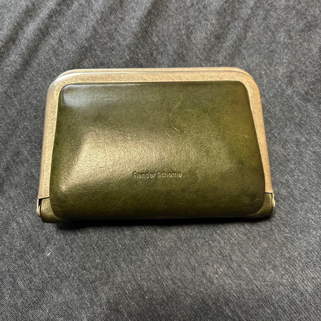 Hender Scheme 3d purse グリーン