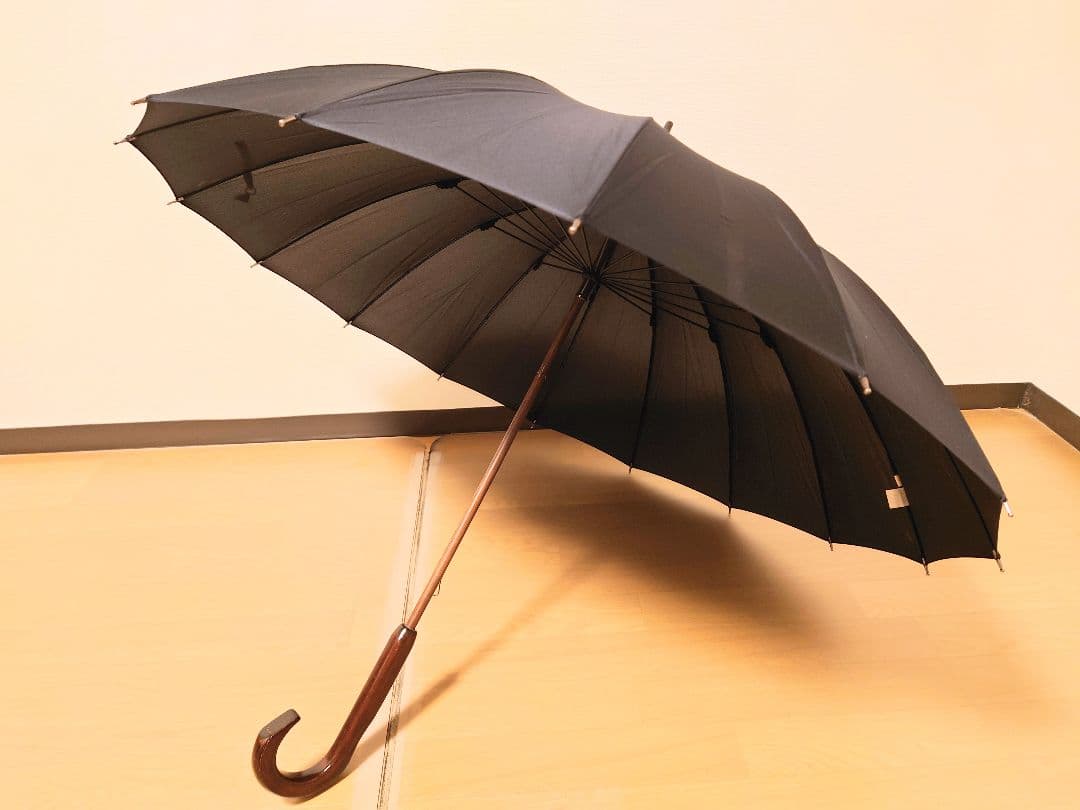 大阪 傘工房えいきち 長傘 16本骨 60cm