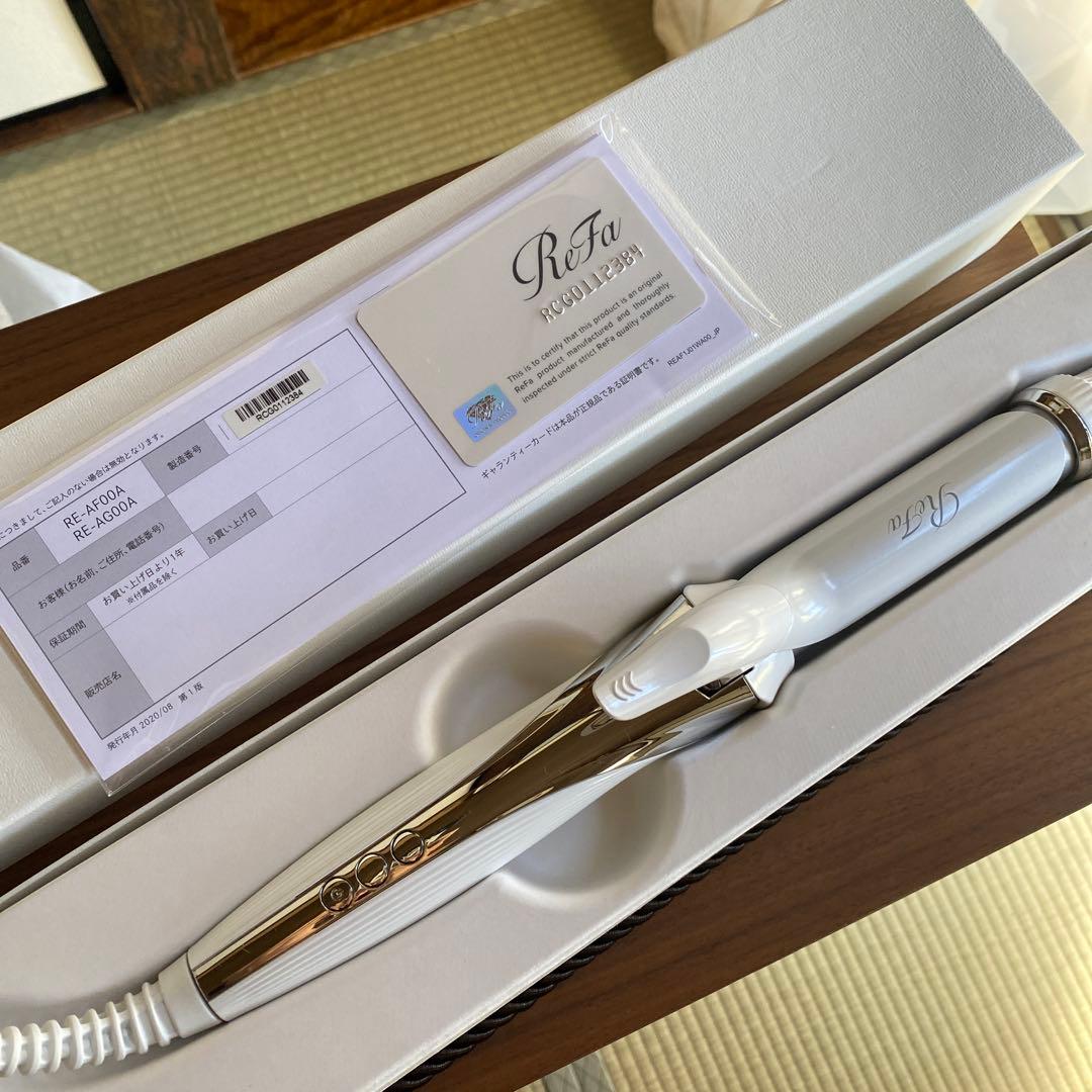 美品　ReFa カールヘアアイロン RE-AG00DA