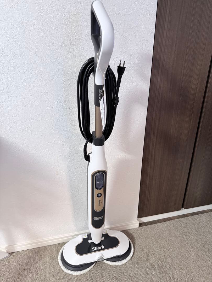 Shark steam and scrub 回転スチームモップ