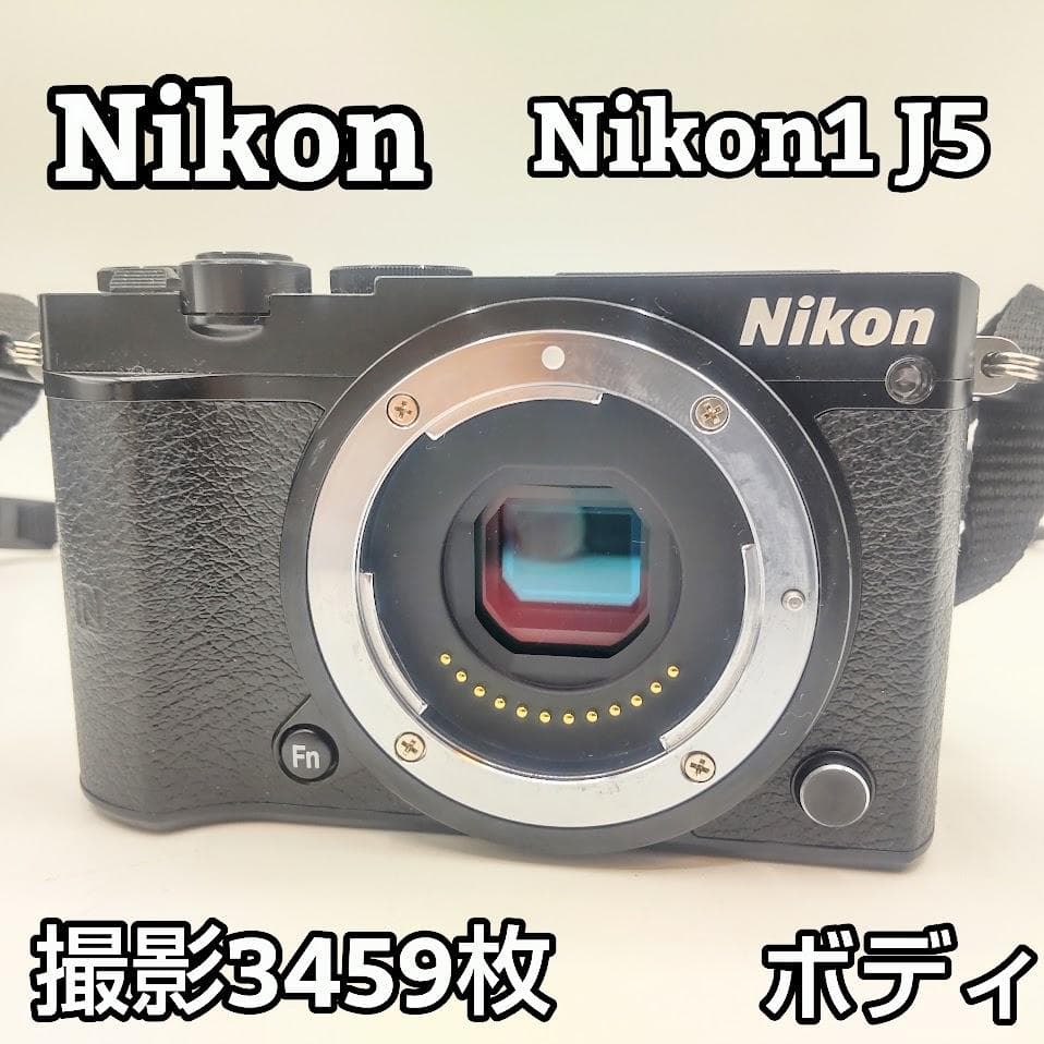 ★撮影3459枚★ Nikon ニコン Nikon1 J5　ボディ 一眼