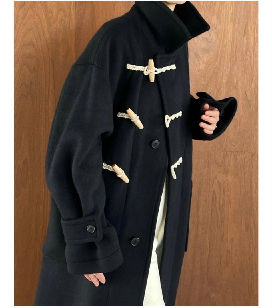 CLANE オーバーマキシダッフルコート　サイズ2 ネイビー