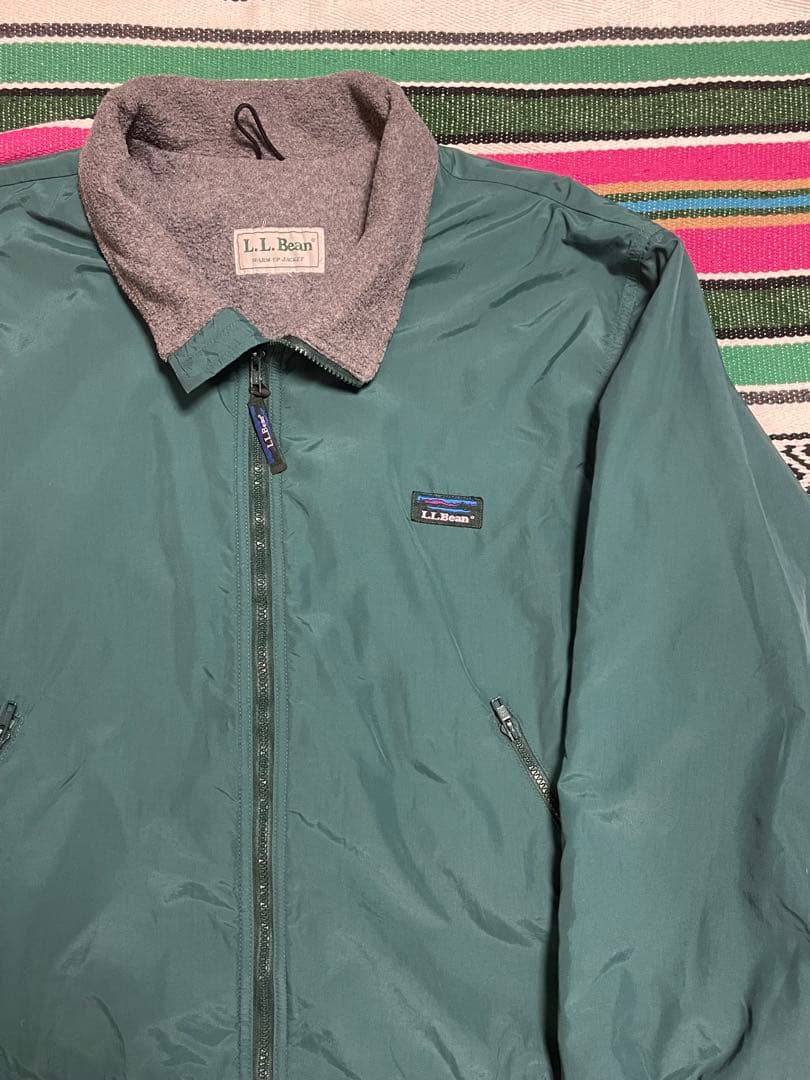 90s L.L.bean USA製ウォームアップジャケットＸＬ　シェルドシンチラ