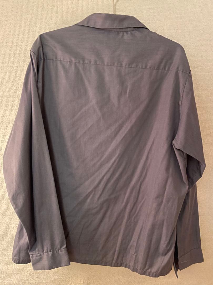 60s 70s TOWNCRAFT　レーヨン　オープンカラーシャツ