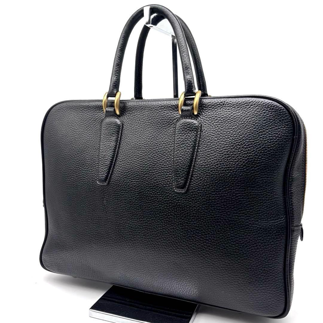 トフアンドロードストーン　Vブリーフ　ビジネスバッグ　A4可　レザー