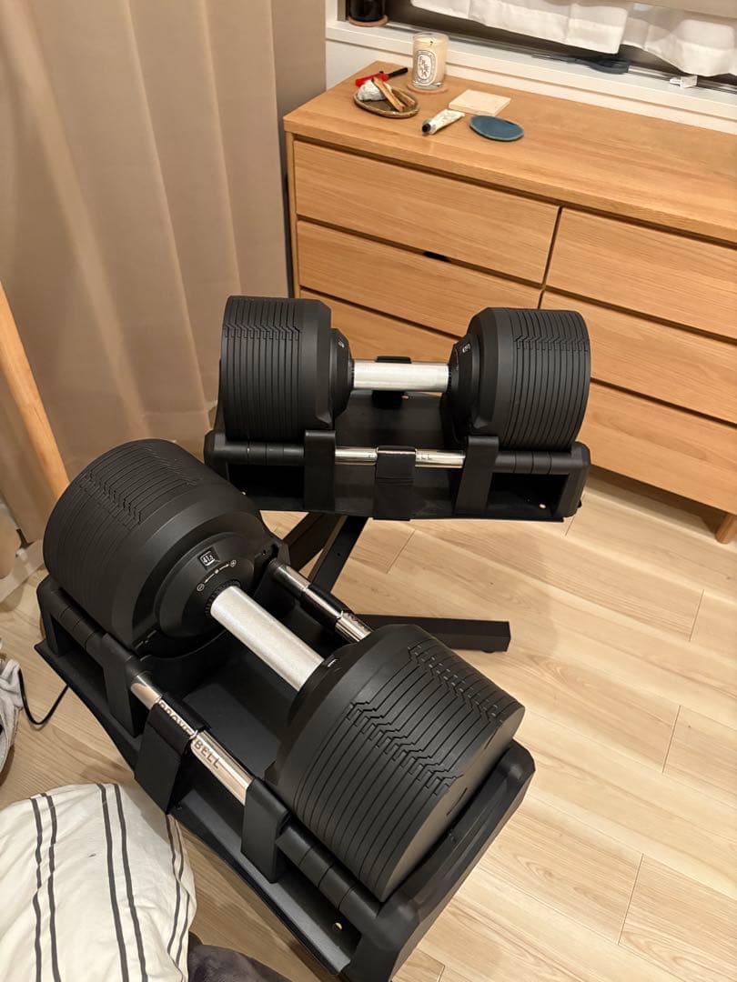 プロバーベル ダンベル 41.5kg×2 ベンチとスタンド付き【引渡し 東京】