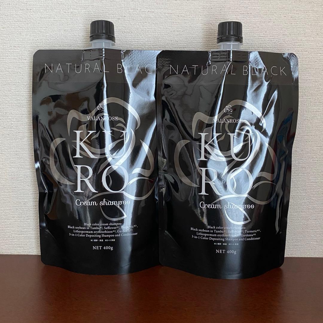 B.VALANCE バランローズ KUROクリームシャンプー ナチュラルブラック