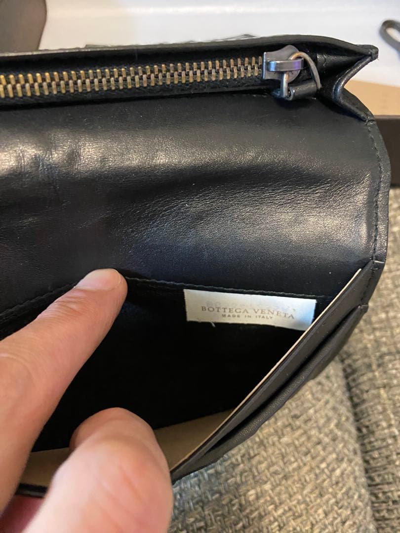 ボッテガヴェネタ付属品全てあります☆最終値下げ超美品！ボッテガヴェネタ長財布