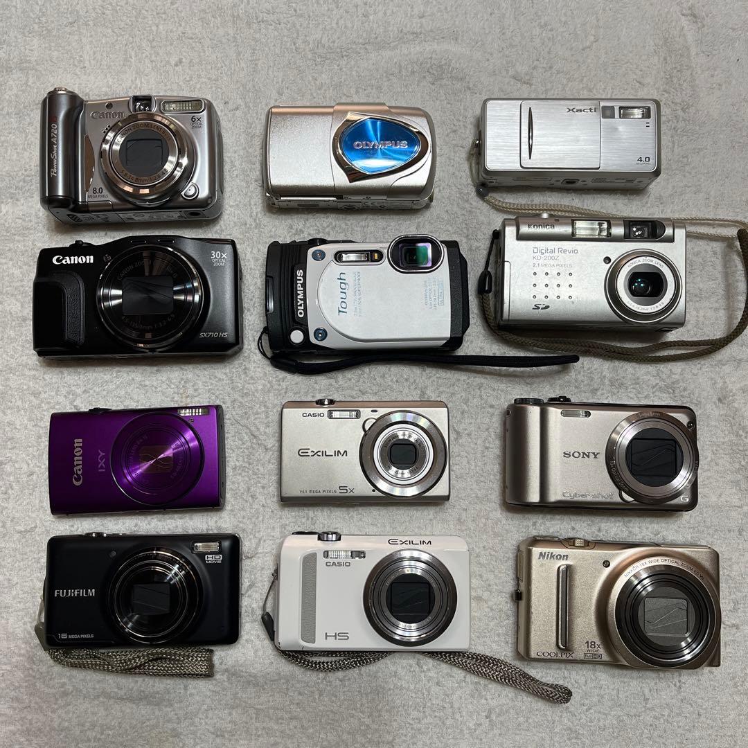 デジカメ　12個まとめ《ジャンク》