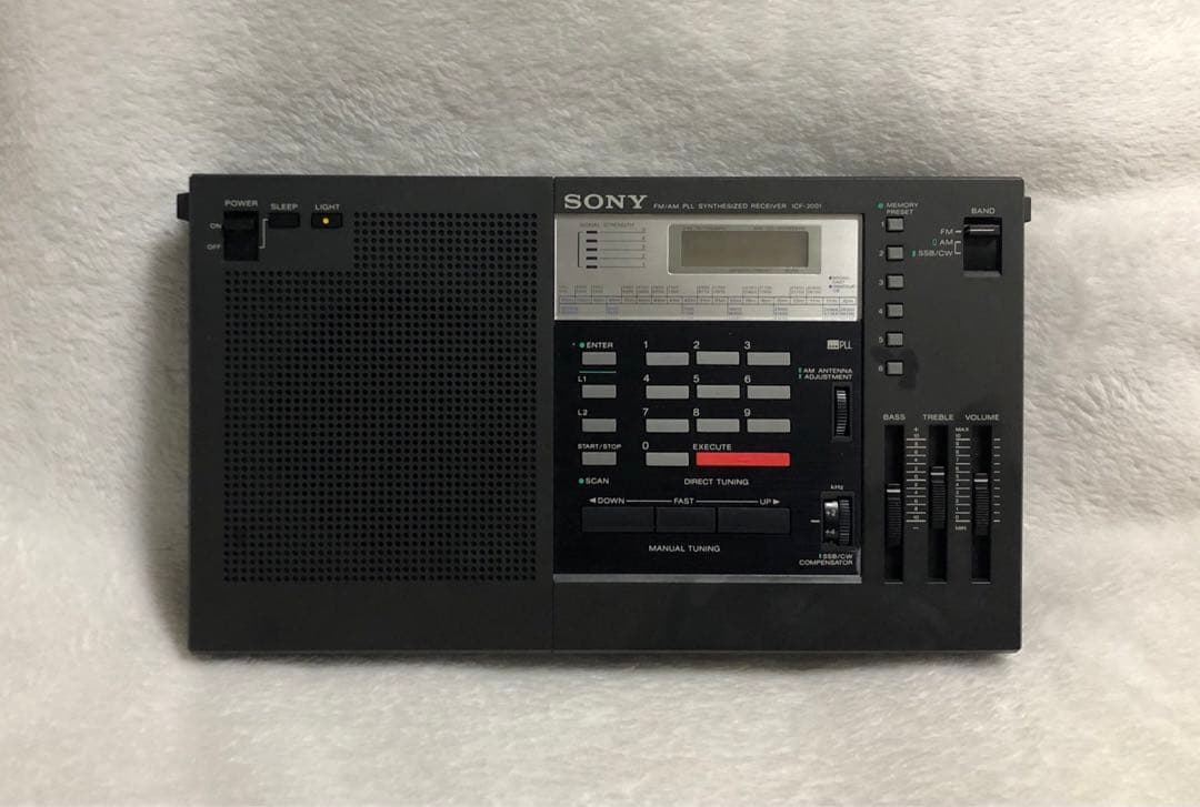 貴重 美品 SONY ICF-2001 ソニー 2バンド レシーバーラジオ