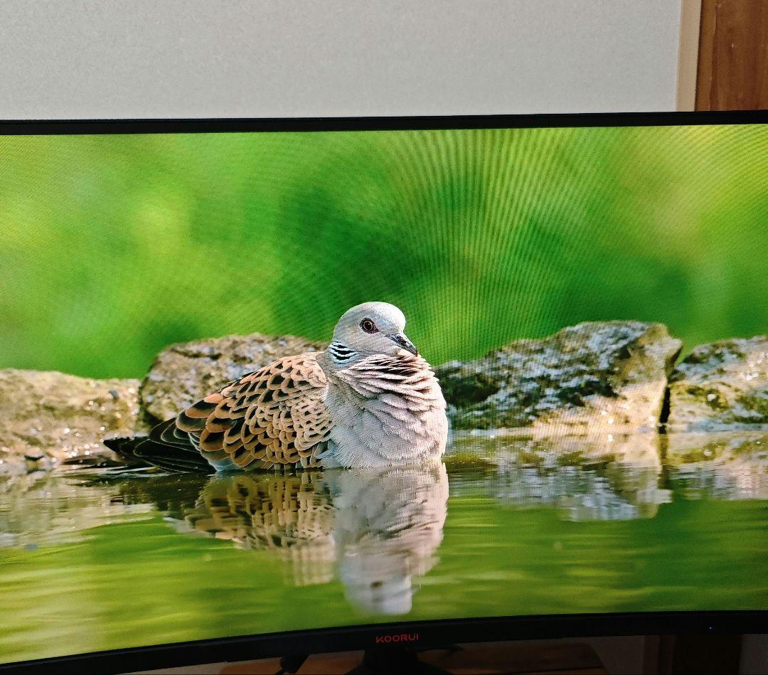 KOORUI 27E6QC モニター27インチ曲面 QHD 144Hz