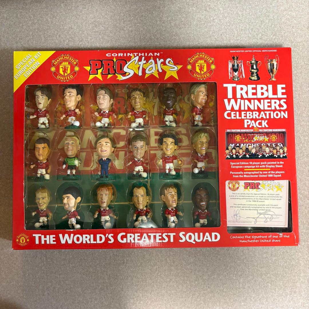 コリンシアン プロスターズ マンチェスター・ユナイテッド トレブル 18体セット