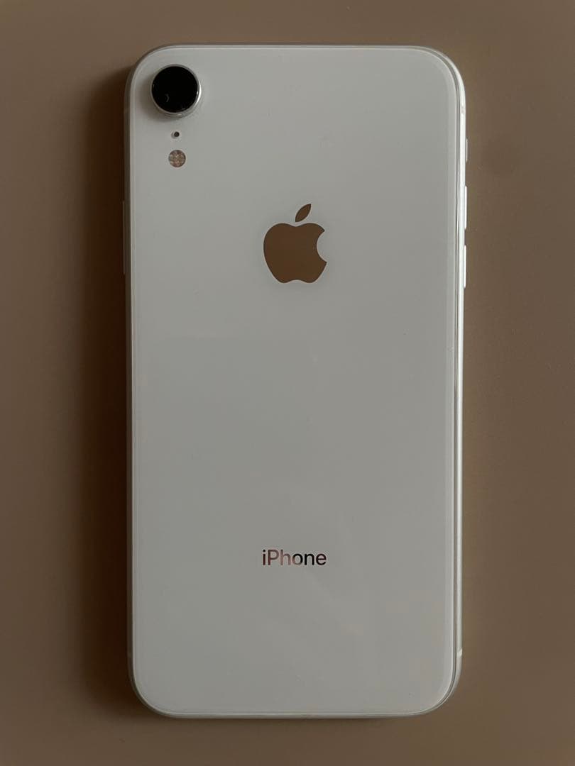 iPhoneXR 本体　128GB ホワイト　SIMフリー
