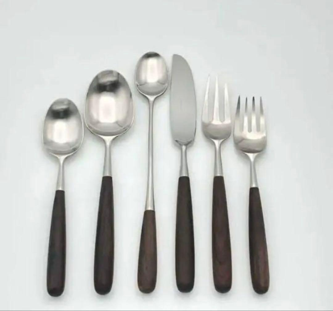 Lauffer Palisander カトラリー 6本セット