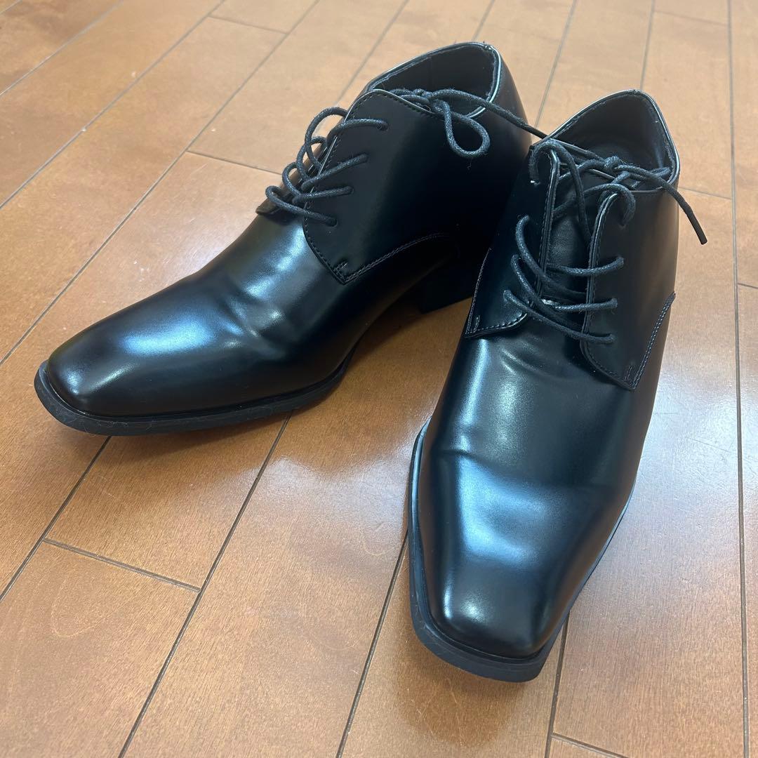 アシストウィッグ シークレットビジネスシューズ　クイーンサイズ ブラック L