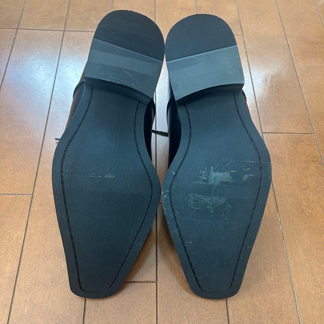 アシストウィッグ シークレットビジネスシューズ　クイーンサイズ ブラック L