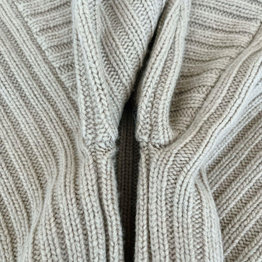 ドゥーズィエムクラス 23AW Cropped Wideリブプルオーバー ニット