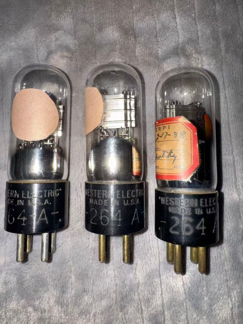 WESTERN ELECTRIC 真空管 264A 3本セット