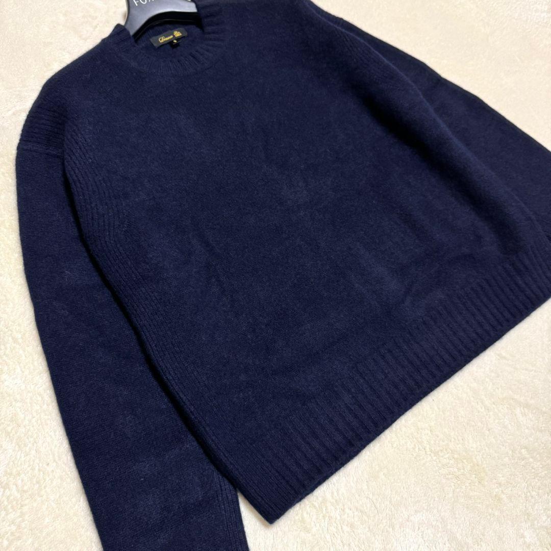 美品 ドゥロワー 7G カシミヤ クルーネックプルオ－バー カシミヤ100%