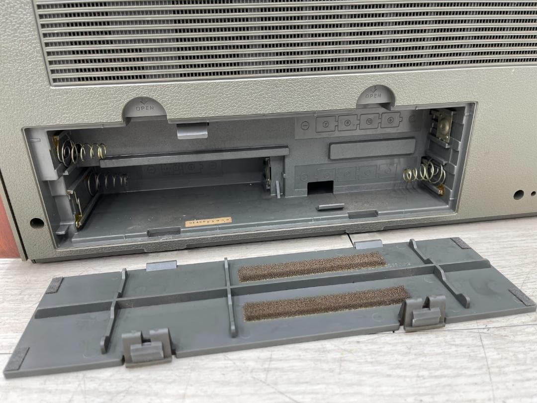 昭和レトロ ナショナル ステレオラジカセ RX-5700 通電確認