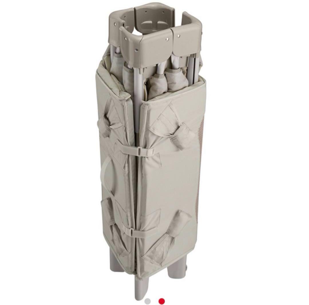 アップリカ ココネルエアープラスAB ホワイトベージュ　収納バッグ付き　美品