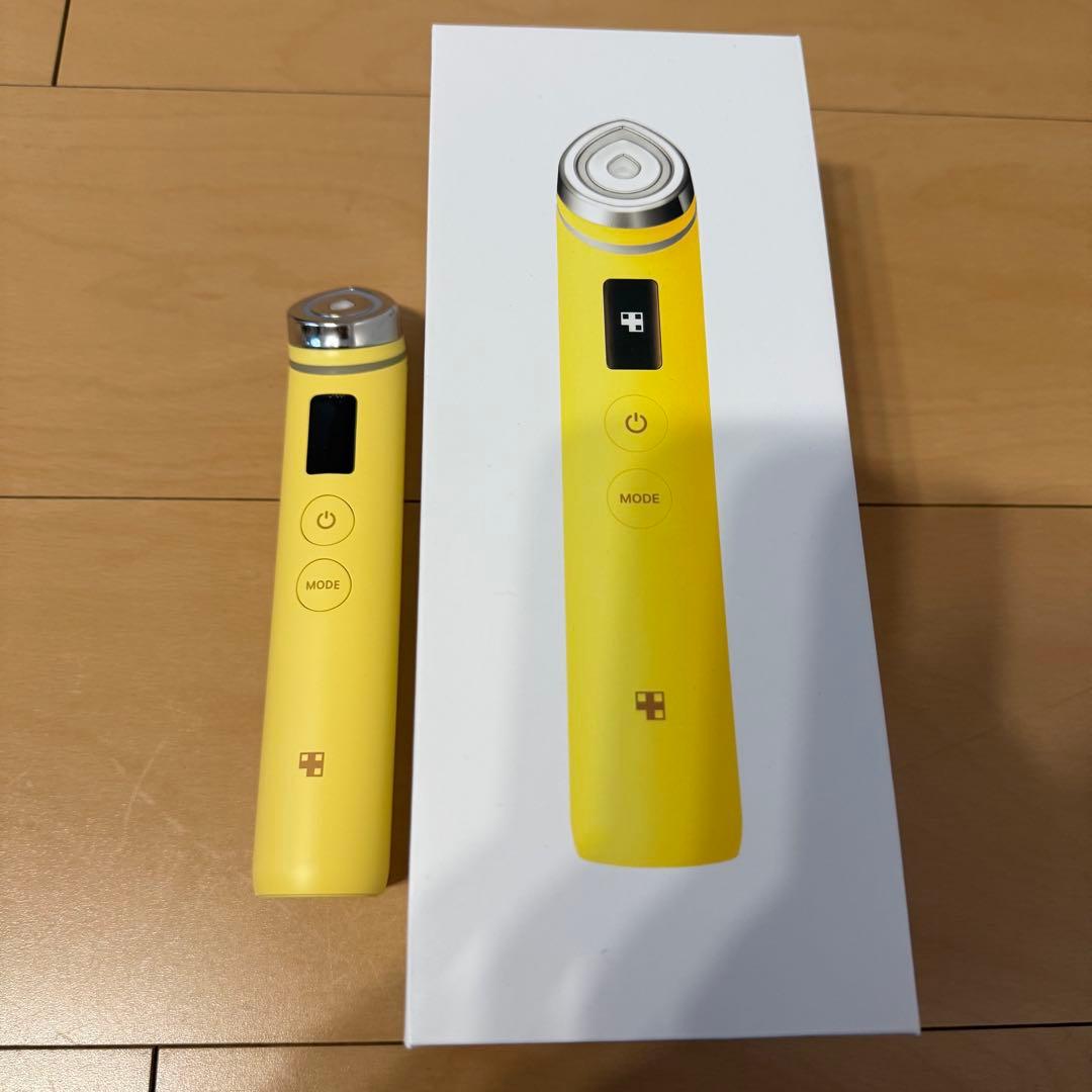 メディキューブ　ブースタープロ　イエロー 美顔器 多機能モード