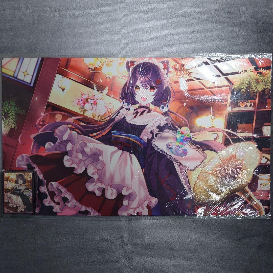 α1 にじさんじ レトロ喫茶&和服メイド 戌亥とこ スリーブ&プレイマット