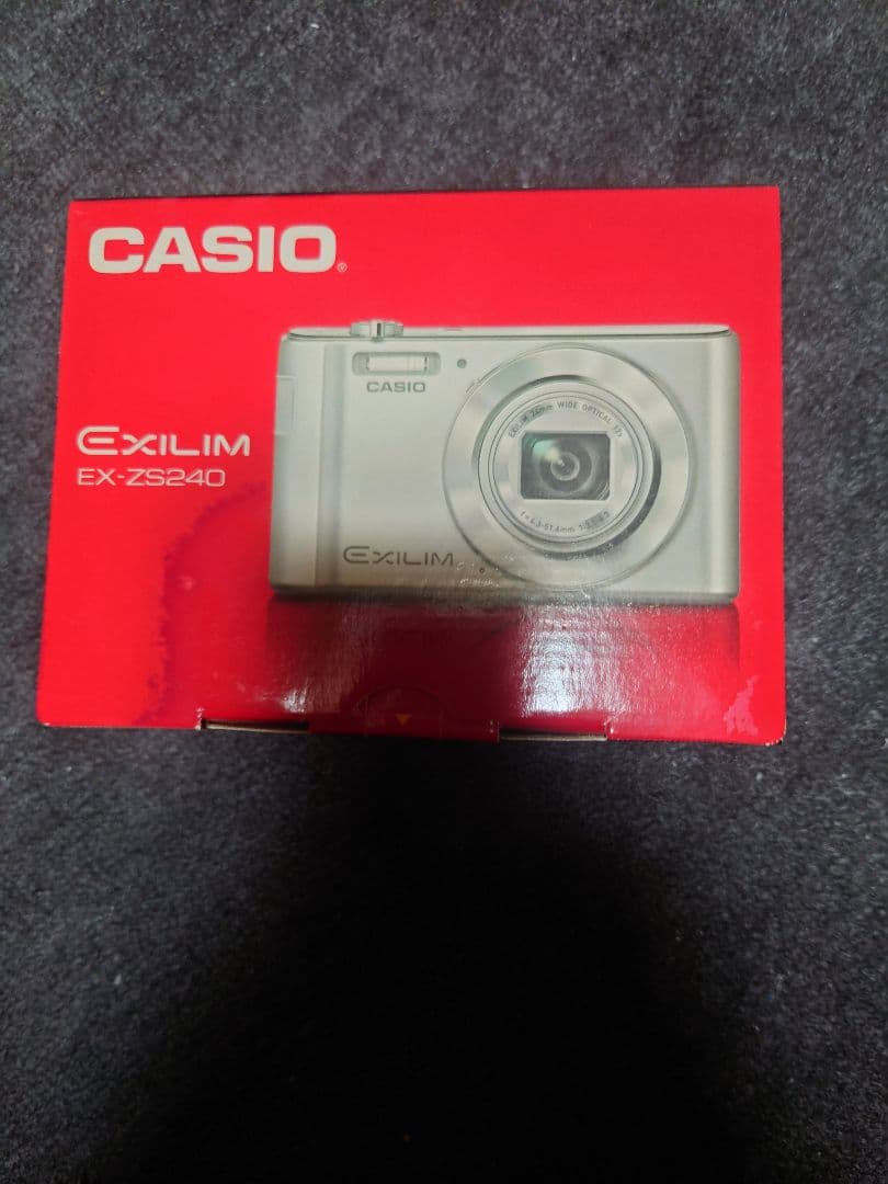 CASIO EXILIM EX-ZS240 シルバー　動作確認済み　コンデジ