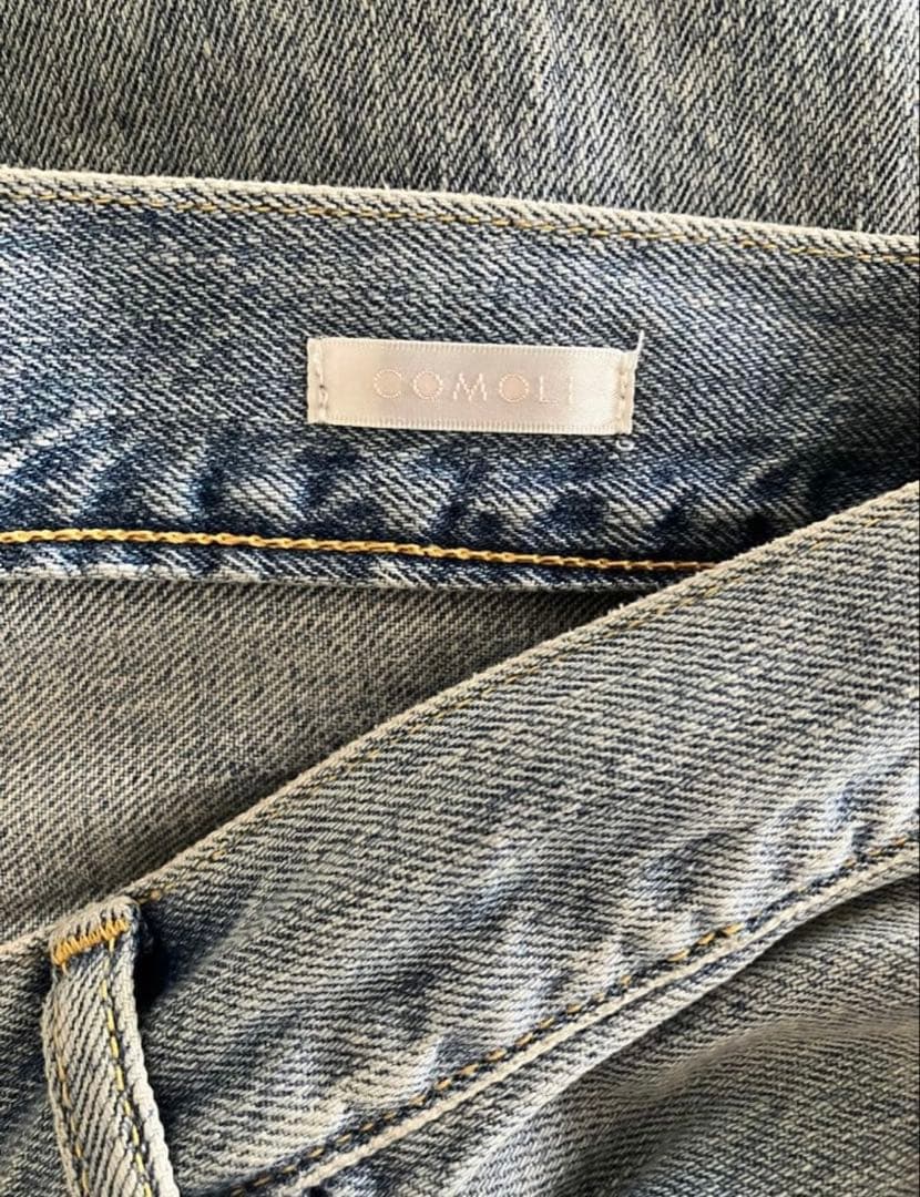 最終価格COMOLI U03-03014 Denim 5P Pant サイズ2