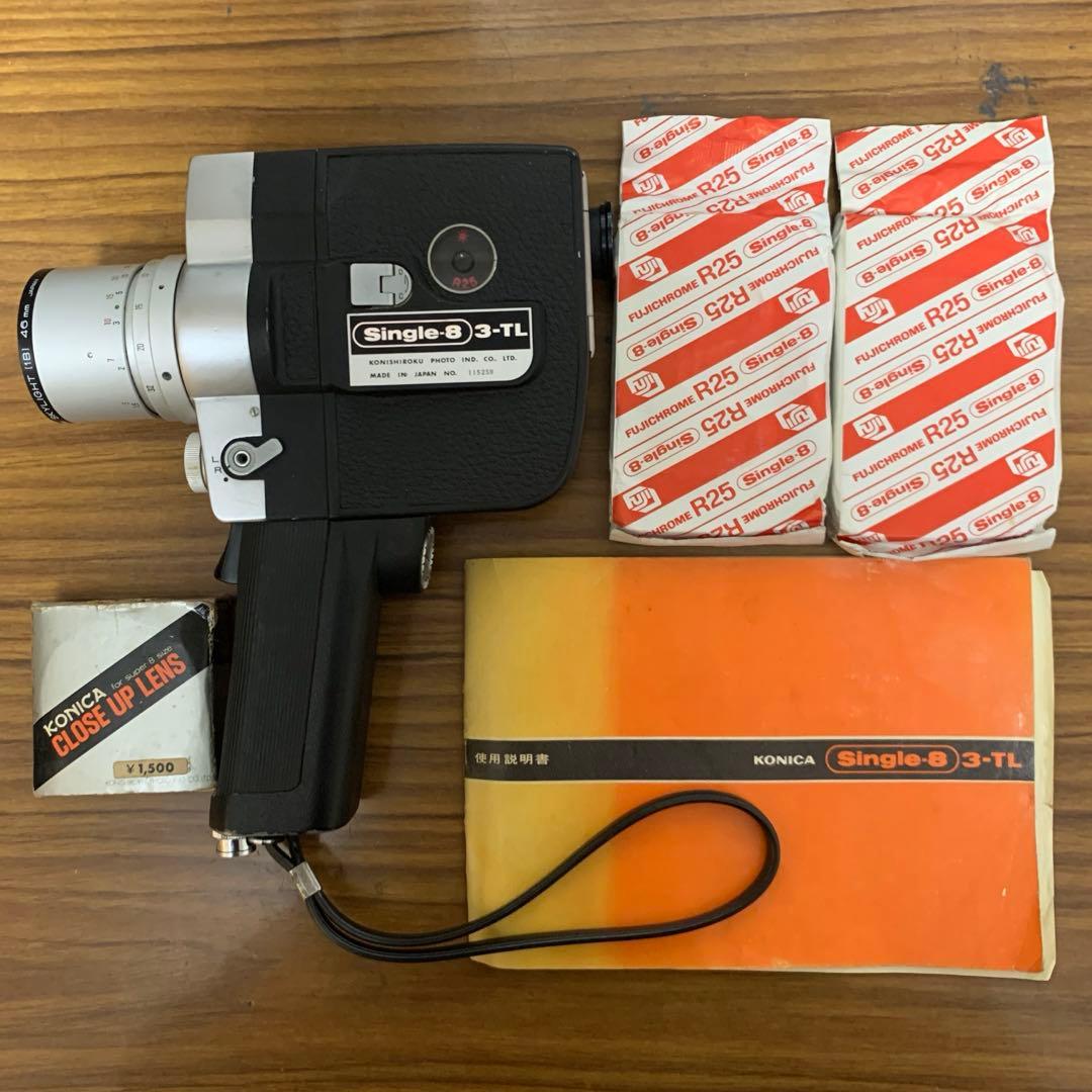 8ミリフィルムビデオカメラ コニカシングル8  3-TL