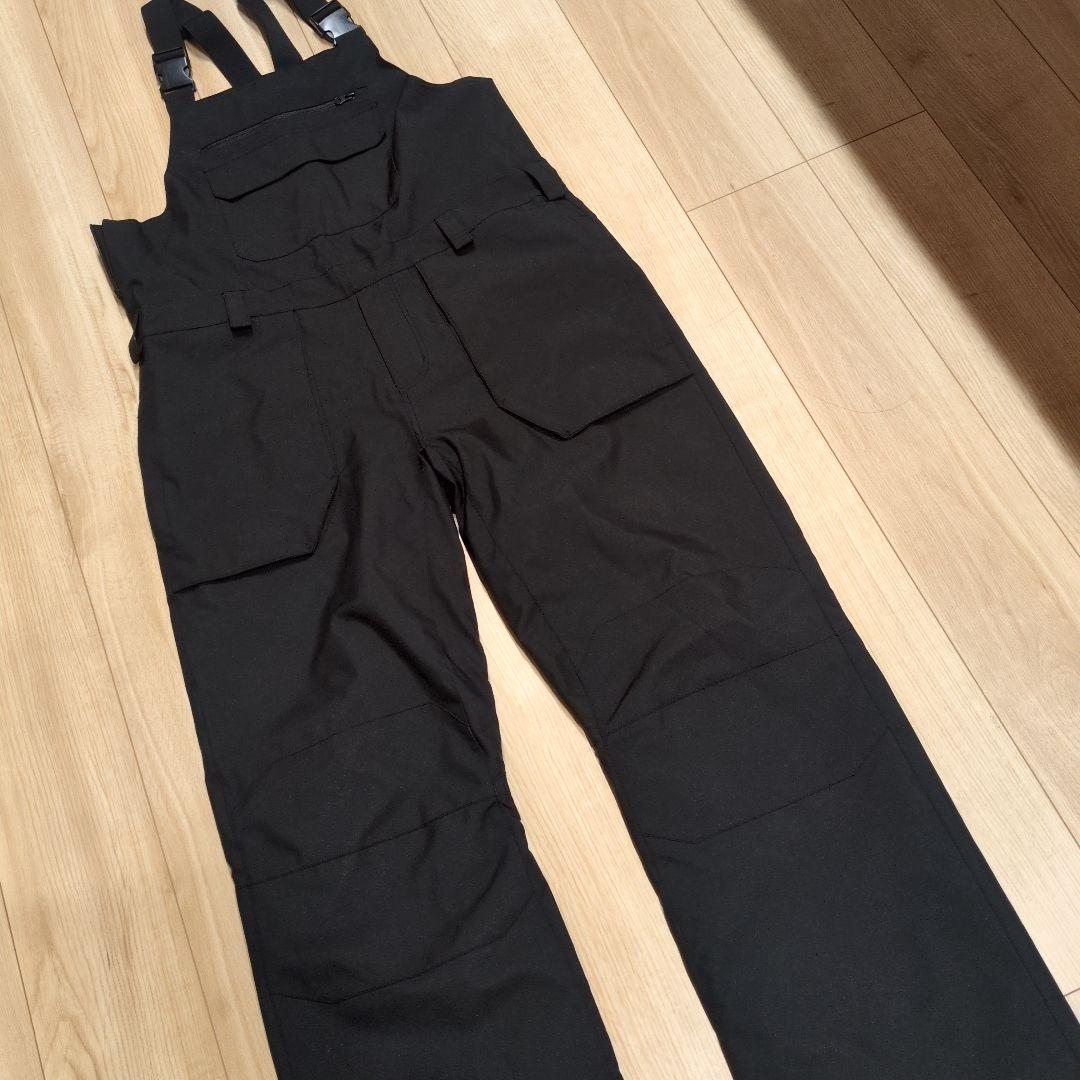 スノーボード スキー ウェア ビブパンツ メンズ ブラック