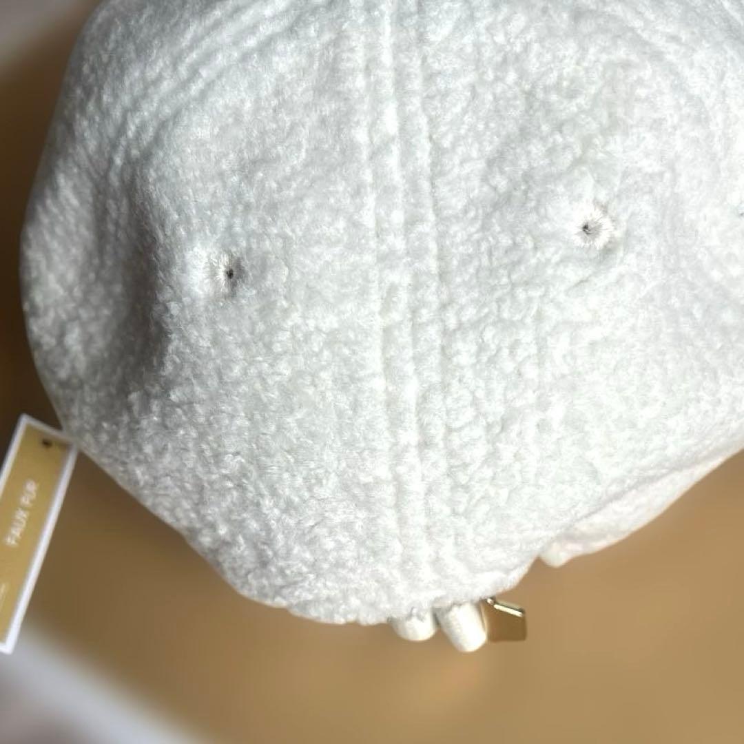 MICHAELKORS マイケルコース キャップMK刺繍　ロゴ 白