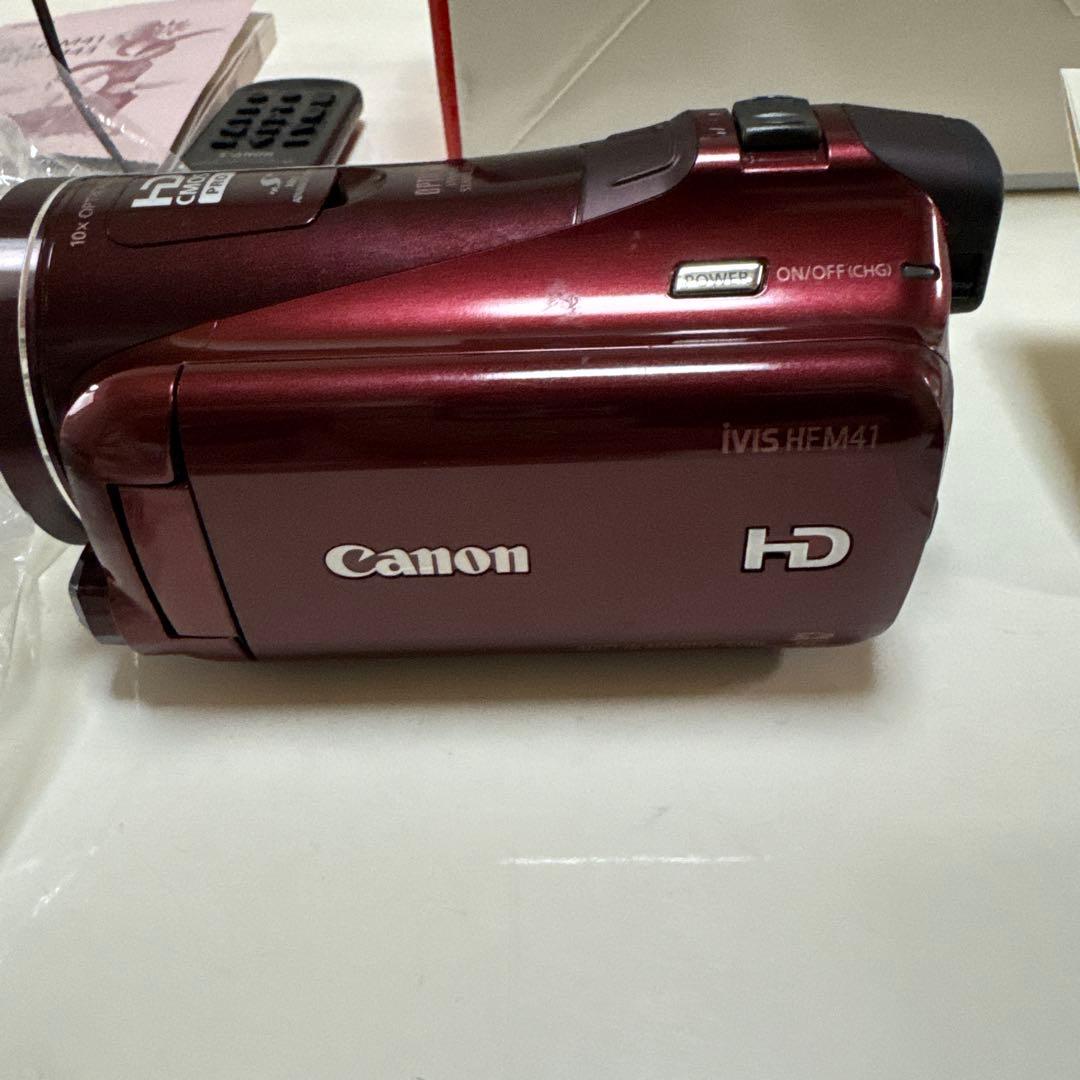 【中古】キャノン　iVIS HF M41 追加バッテリーBP-819D セット